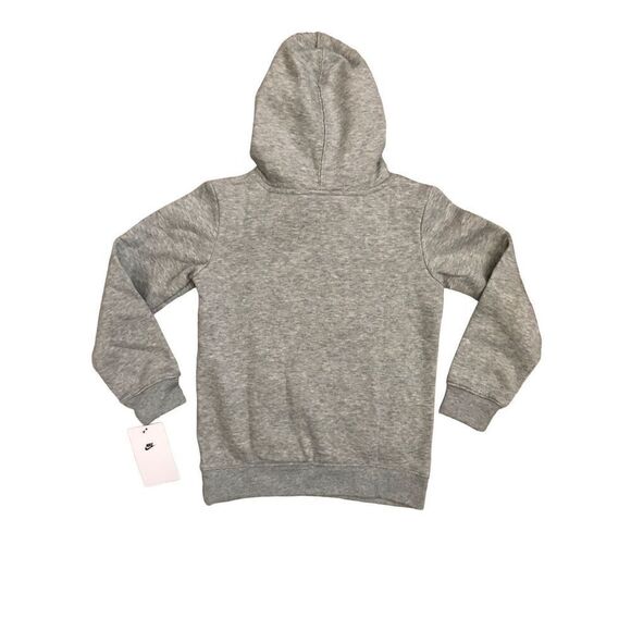 Nike Amplify Little Kids Hoodie Size 7 Dark Heather Grey - Picture 4 of 4